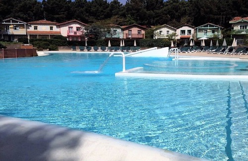Lacanau-Ocean Apartment | Residence Lacanau les Pins - T2 apartment with private and heated pool