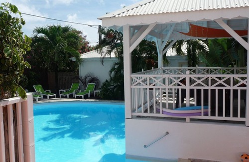Saint-Francois Villa | Residence LES VILLAS CREOLES 70 meters from a lagoon - Villa HIBISCUS