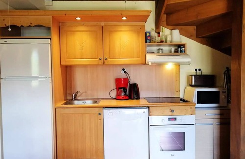 Pra Loup Ski Chalet | Residence Pra Roustan - Very nice 1/2 chalet, beautiful view of the mountains, Pra Loup