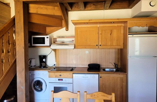 Pra Loup Ski Chalet | Residence Pra Roustan - Charming 1/2 chalet, large south terrace, 2 bedrooms, Pra Loup