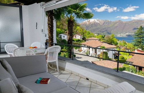 Piazzogna Apartment | Residenza Miralago Apt. A8 by Interhome