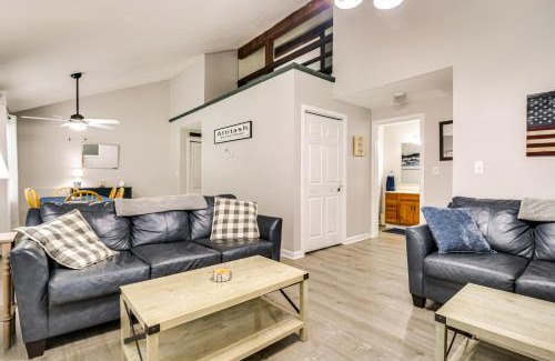 Bartlett Apartment | Resort Condo with Loft 1 Mi to Attitash Mountain!