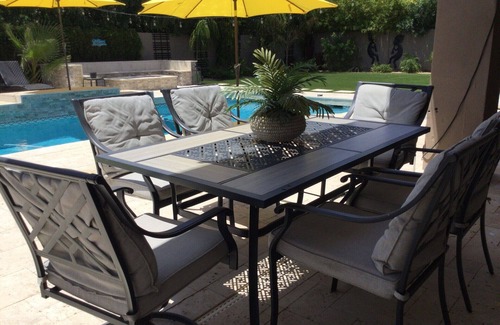 Gilbert House | Resort-style living in Gilbert- heated pool/firepit/billiards & game room, 4bdrm