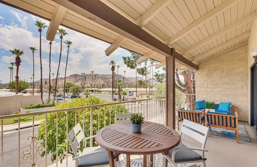 Canyon Corridor Condo | Resort-Style Pools: Vibrant Condo in Palm Springs