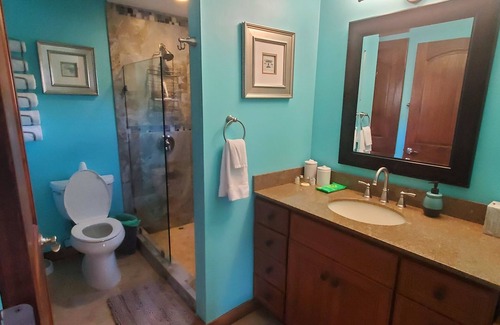 Frydendal Apartment | Resort Style Stay/No Resort Fees–Tres Palmas Villa, steps from the beach & pool