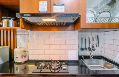 Depok Apartment | Restful and Minimalist Studio Transpark Cibubur Apartment By Travelio