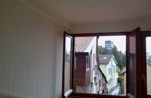 Thonon-les-Bains Apartment | Restored fisherman's house View of Lake Geneva on the port of Thonon Rives