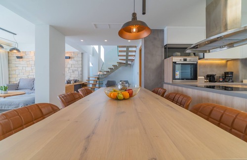 Atsipópoulon Villa | Rethymno Villas - PremiumVilla-PanoramicSeaViews,3km from Beach,Walking