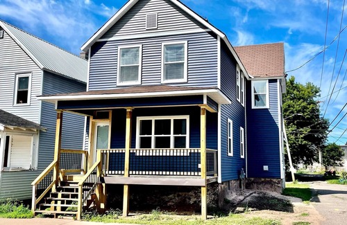 Ishpeming Apartment | Retro-Ish Downtown, 1 Bedroom Upper