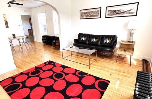 Ishpeming Apartment | Retro-Ish Downtown, 1 Bedroom Upper