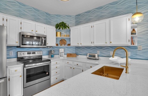 Sea Trail Condo | Retro Vintage Palm Springs vibe!