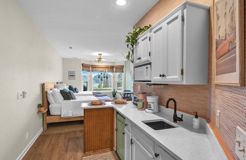 Sea Trail Condo | Retro Vintage Palm Springs vibe!
