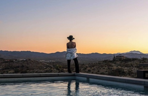 Yucca Valley House | Revolve House: Pool Overlooking Joshua Tree