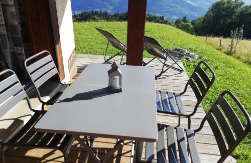 Combloux Apartment | Rez de chaussée très calme vue Mont-Blanc
