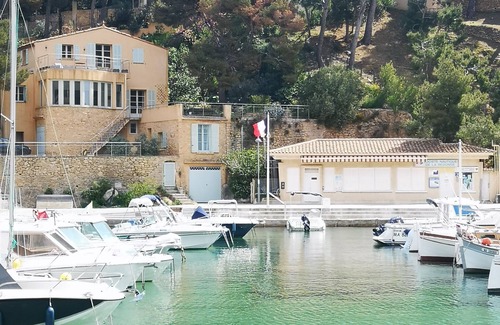 Ensues-la-Redonne House | Rez de villa de charme, pieds dans l'eau, calanque près de Marseille