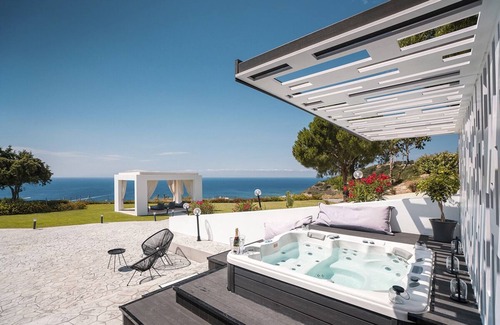 Petaloudes Villa | Rhodes View Villa - Five Bedroom Villa, Sleeps 12