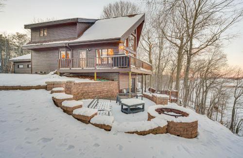 Mikana House | Rice Lake Cabin Retreat with Red Cedar Lake Access!