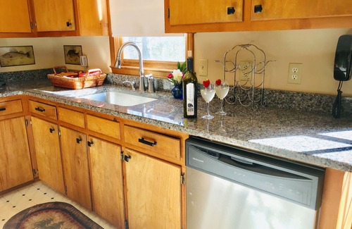 Cornelia House | Right on the ChattahoocheeRiver - visit Helen, fish off deck, or enjoy fire pit.