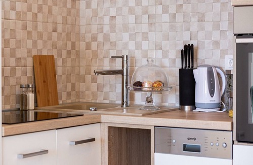 Baric Draga House | Rina Apartments - Superior One Bedroom Apartment with Terrace and Sea View I