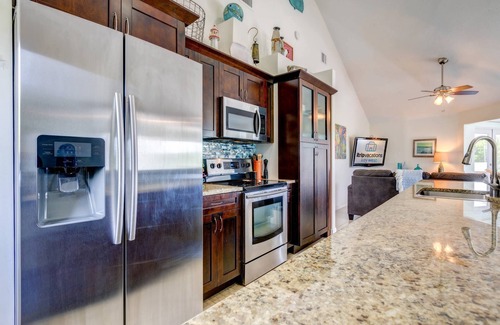 Pine Channel Estates House | Rising Sun: Unique, Round Canal Home on Big Pine Key, Offering Dock & Dog-Friendly Accommodations!