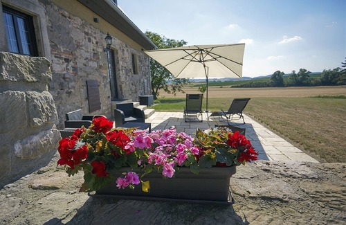 Erlabronn Apartment | Rittmeister FeWo in the historic manor with swimming pool and sauna