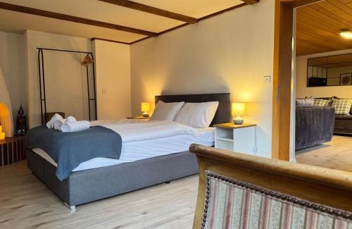 Interlaken Apartment | River 2 -Kissed Retreat with Iconic Jungfraujoch View