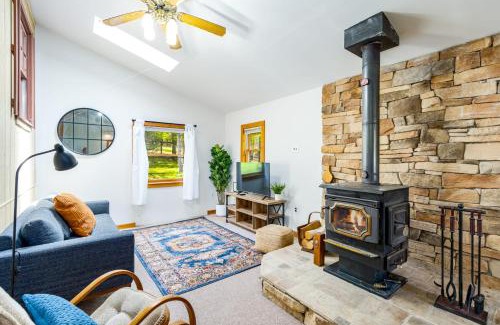 Berkeley Springs House | River Access Cabin with Hot Tub, Fire Pit, & WiFi!