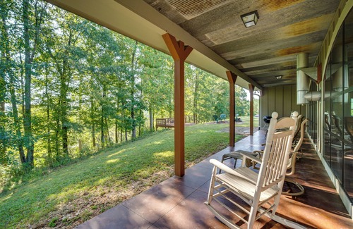 Heflin Cabin | 'River Bend Lodge' Heflin Home in the Woods!