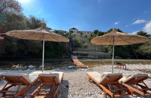 Albania Villa | River Escape Villa - Private Beach, Scenic View & BBQ