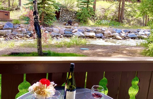 Estes Park Condo | River Front Cozy Condo near RMNP