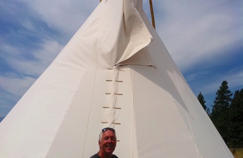 Bigfork RV Rental | River LodgeTipi's at Stepping Stone
