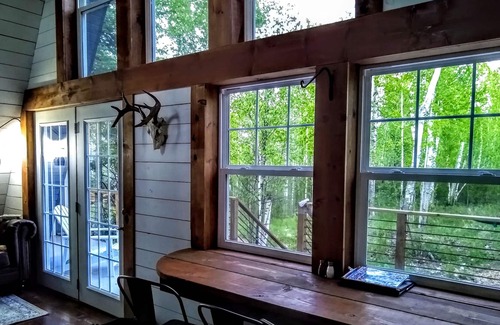 Grand Marais House | River Run: Secluded Riverside A-Frame & Sauna Two Miles West Of Grand Marais
