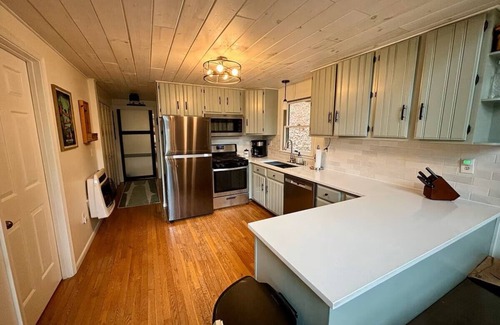 Wardensville Cabin | Riverfront, A-Frame cabin nestled in the woods of Wardensville, West Virginia