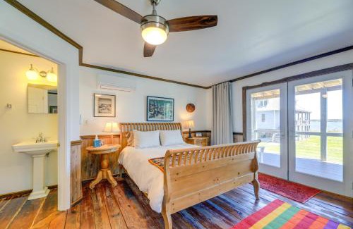 Hobucken Apartment | Riverfront Haven Converted Barn with Deck in Aurora