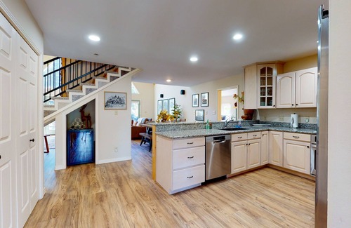 South Fork Cabin | Riverfront Home w/a Private Hot Tub, Gazebo, Deck w/River Views, & Free WiFi
