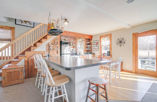Kingston Cottage | Riverfront Kingston Cottage w/Deck, 2 Mi to Beach