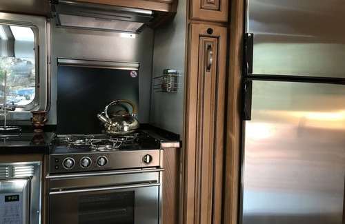 Three Rivers Cabin | RIVERFRONT Lush&Lux AIRSTREAM Cabin Stunning Views