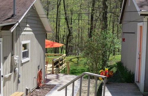 Tidioute Cottage | Riverfront retreat , kayak shuttle services