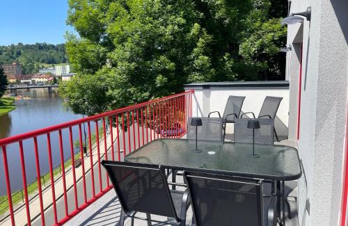 Zelezny Brod Apartment | Riverside Apts - kola v ceně-free bikes, Greenway Jizera