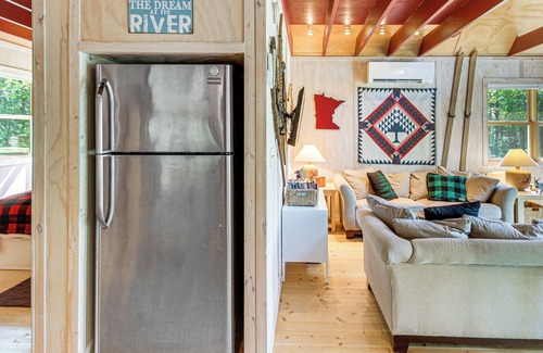 Crosby Cabin | Riverside Retreat in Crosby: Pet Friendly!