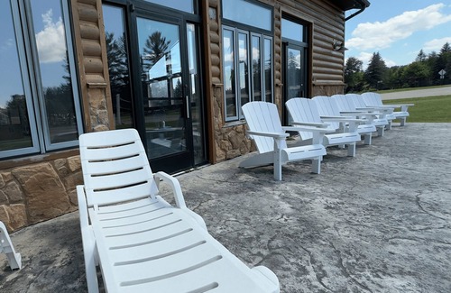 Alger House | Riverside Romance: Couple Getaway with Cozy Tavern Dining & Indoor Pool Access