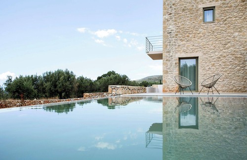 Lefktron House | Riverstone Estate 3 villas with private pools close to kalogria beach.
