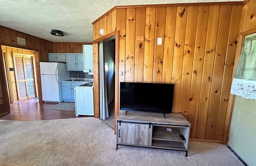 Hale Cottage | Rocky Racoon's Rustic Retreat at Sage Lake! Dock slip & tons of fun await!