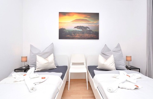 Rohr Apartment | Roh01 - Geräumige Apartment mit Terrasse in Rohr bei Nürnberg, 90 qm, 3 Schlafzimmer, Max. 6 Personen