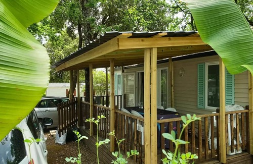 Meschers-sur-Gironde Cabin | Rollen 2 Schlafzimmer* 4 Personen