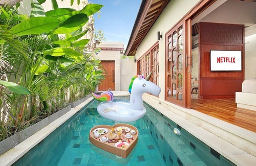 Sambahan Villa | Romantic 2BR Villa In Ubud! 9Min Drive To The Monkey Forest! W/Swimming Pool!