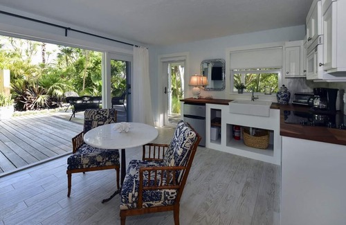 Islamorada House | Romantic Garden View Studio Cottage Nestled in Lush Landscaping with Pool and Dockage located on .
