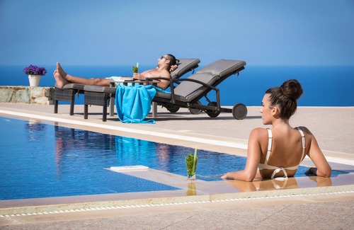 Agia Pelagia Villa | Romantic Luxury Villa-private pool-Breathtaking seaview (BEST RATE GUARANTEED)
