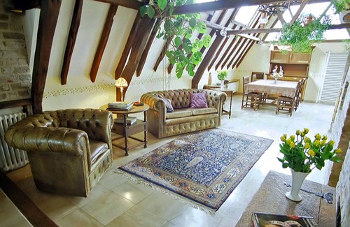 Historical Center Bruges Apartment | Romantic Penthouse in Bruges Medieval Centre with Roof Garden and Free Garage