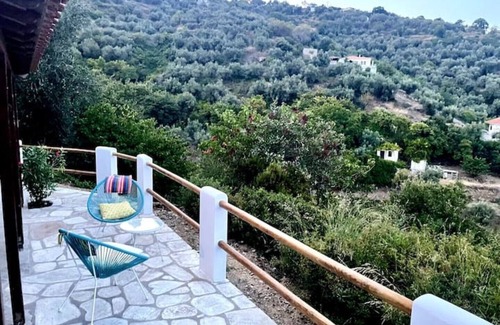 Skopelos Cottage | Romantic Pergamonto Cottage with private Pool & SeaView